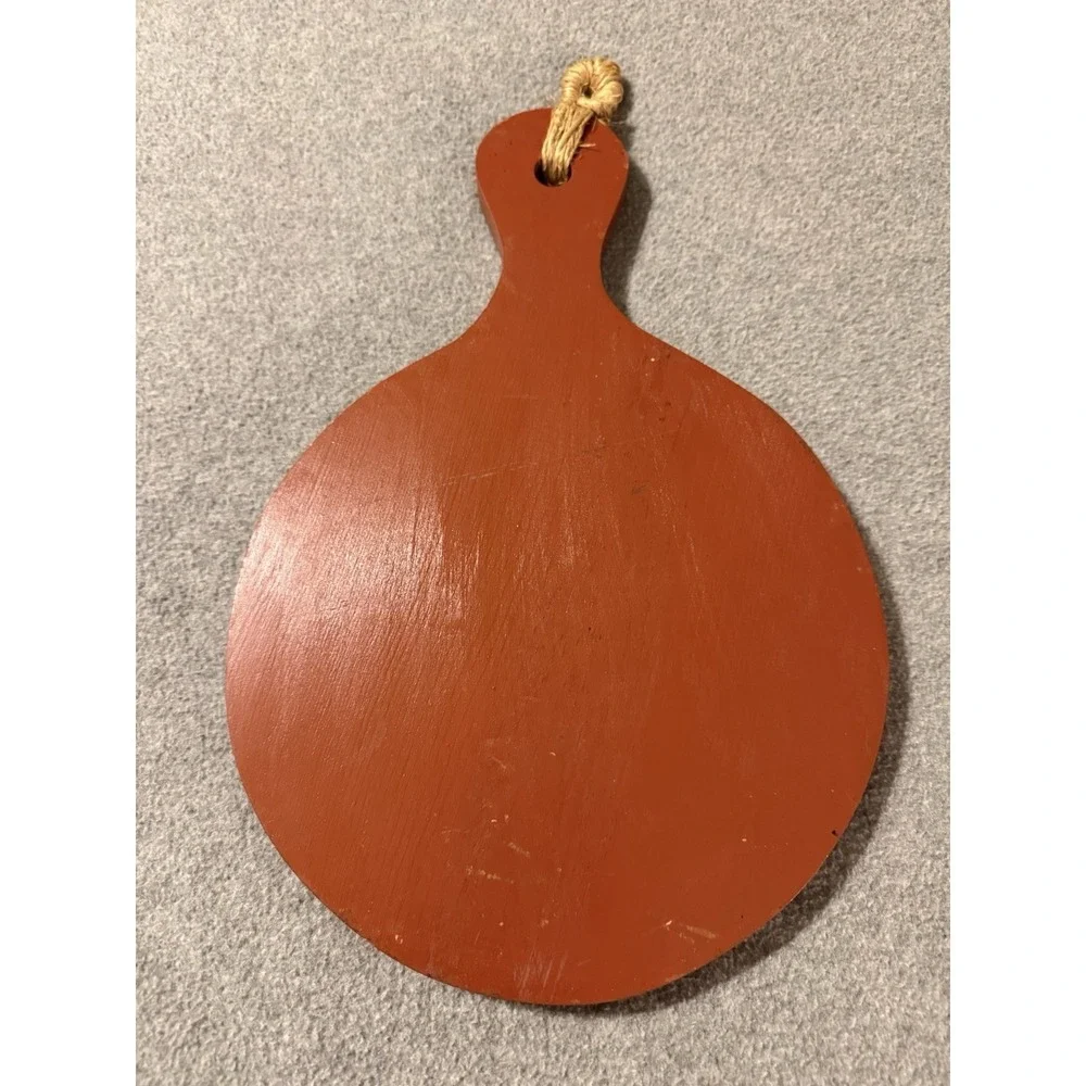 Vintage Hand Painted Ducks Wooden Cutting Board Kitchen Decor Grannycore Goose